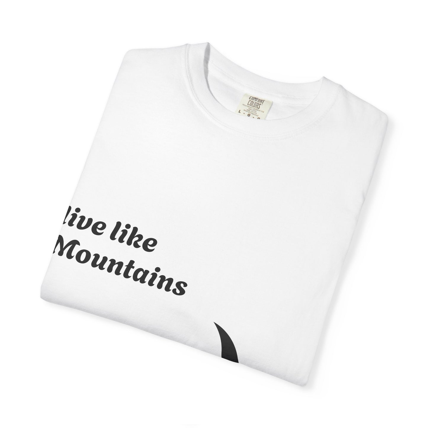 Minimalist Mountain Range T-Shirt - Line Art Hiking & Nature Tee